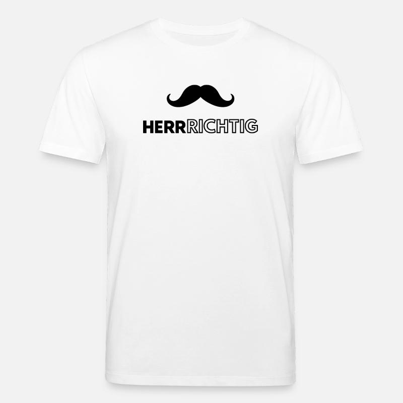 Ich bin der Mann  - Stanley/Stella Unisex Bio-T-Shirt CREATOR  - Weiß