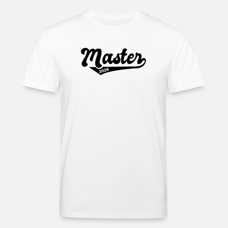 Master 2026 Diplôme - T-shirt bio CREATOR Stanley/Stella Unisexe - blanc