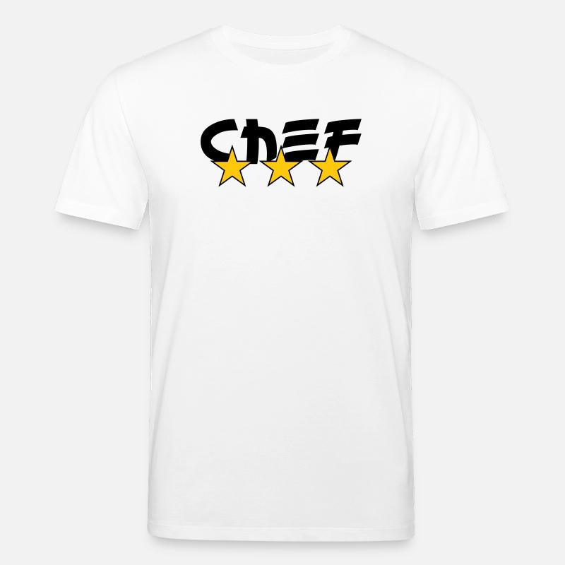 Chef - Kitchen - Cook - Stanley/Stella CREATOR Unisex Organic T-Shirt - white