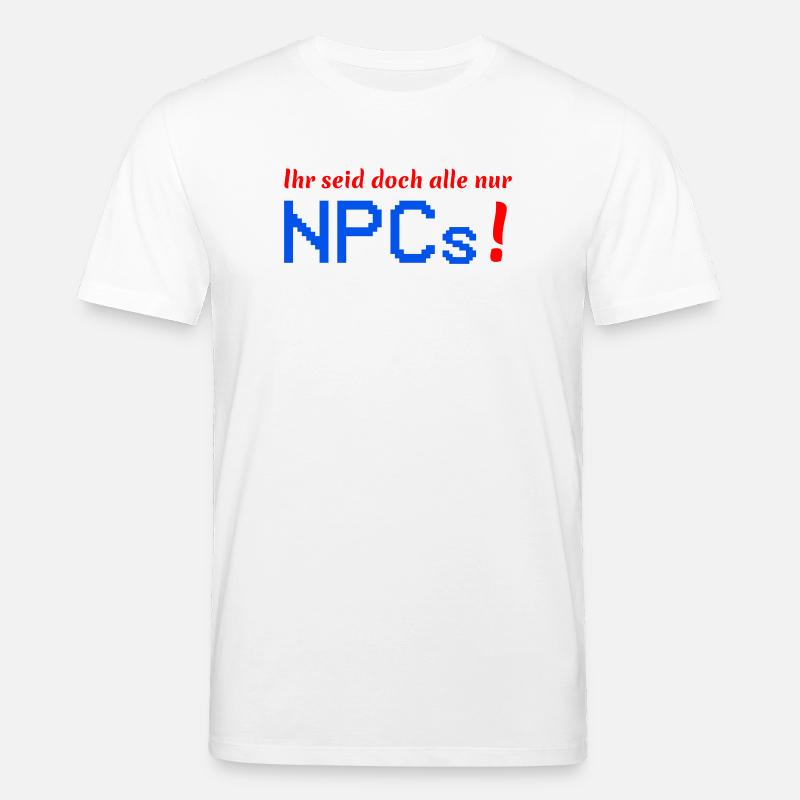 NPCs - Stanley/Stella Unisex Bio-T-Shirt CREATOR  - Weiß