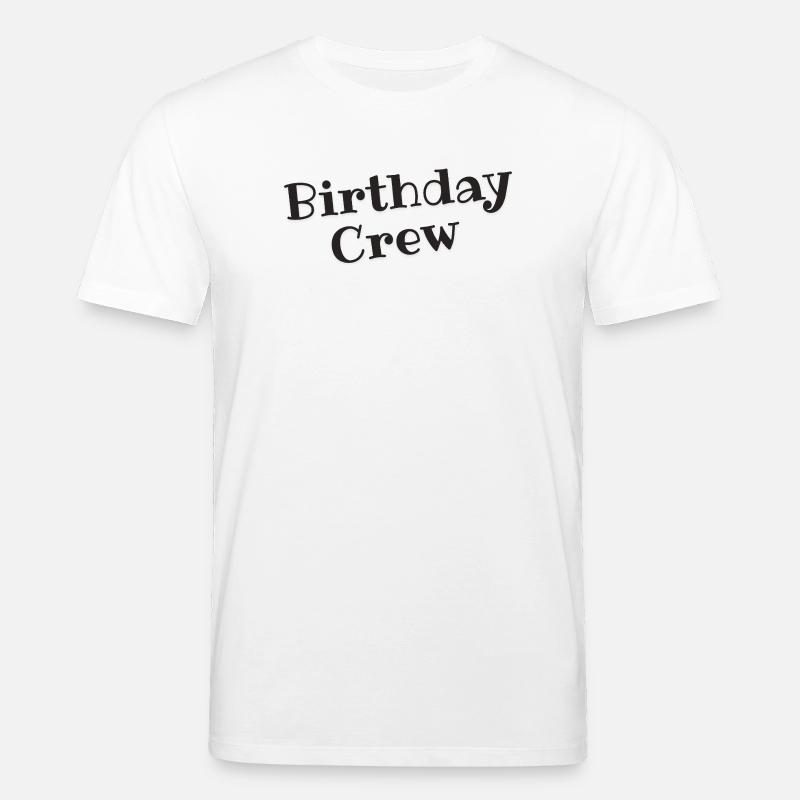 Équipe d’anniversaire - T-shirt bio CREATOR Stanley/Stella Unisexe - blanc