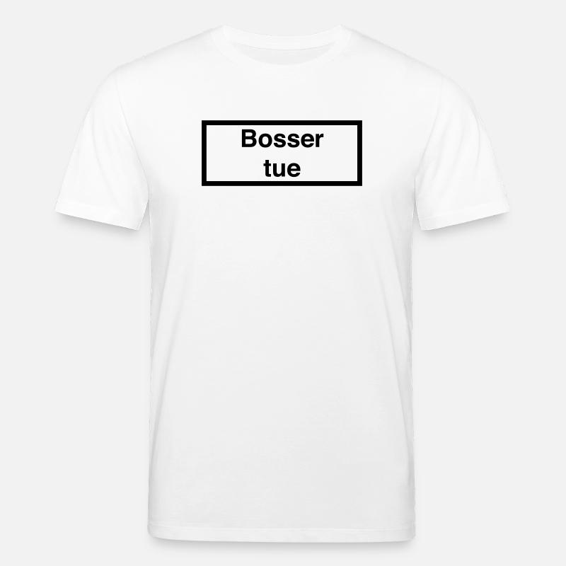 Work kills :) - Stanley/Stella CREATOR Unisex Organic T-Shirt - white