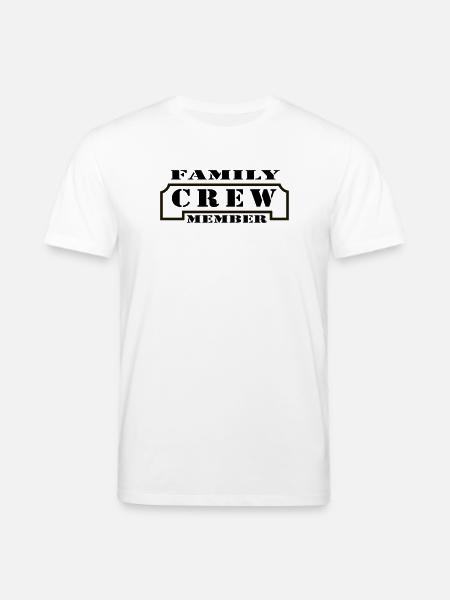 Family Crew Member - Stanley/Stella Unisex Bio-T-Shirt CREATOR  - Weiß