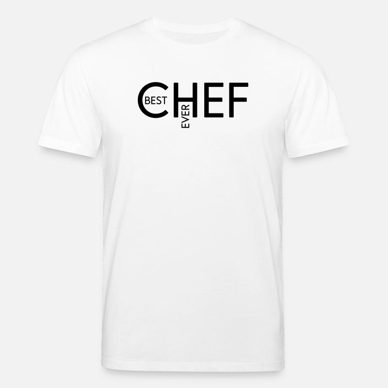 Best Chef ever - Stanley/Stella Unisex Bio-T-Shirt CREATOR  - Weiß