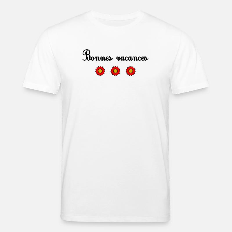 MAÎTRESSE. MAITRE. MERCI. MERCI MAÎTRESSE - T-shirt bio CREATOR Stanley/Stella Unisexe - blanc