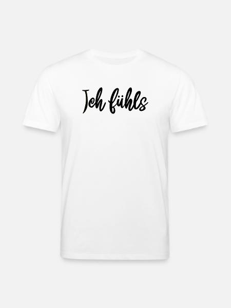 Kalligrafie Script Muster ich fühls  - Stanley/Stella Unisex Bio-T-Shirt CREATOR  - Weiß