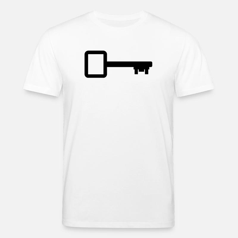 Hausschlüssel - Stanley/Stella Unisex Bio-T-Shirt CREATOR - Weiß