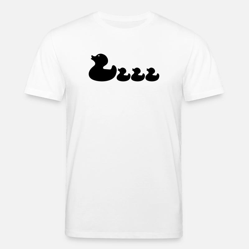 Quietscheentchen - T-shirt bio CREATOR Stanley/Stella Unisexe - blanc