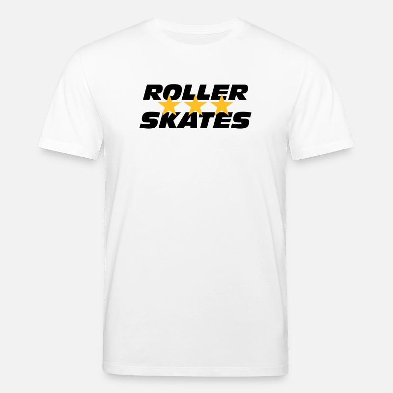 Roller Skates - Stanley/Stella Unisex Bio-T-Shirt CREATOR  - Weiß