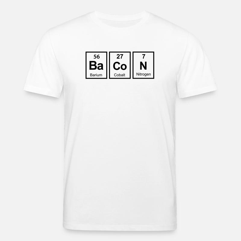 bacon - T-shirt bio CREATOR Stanley/Stella Unisexe - blanc