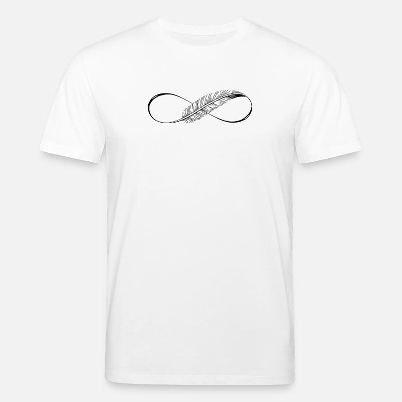 Lignes mignonnes Infinity Spring - T-shirt bio CREATOR Stanley/Stella Unisexe - blanc