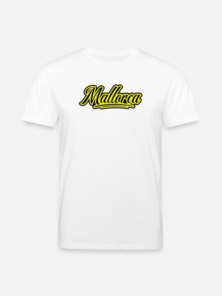 Mallorca Schrift - Stanley/Stella Unisex Bio-T-Shirt CREATOR - Weiß