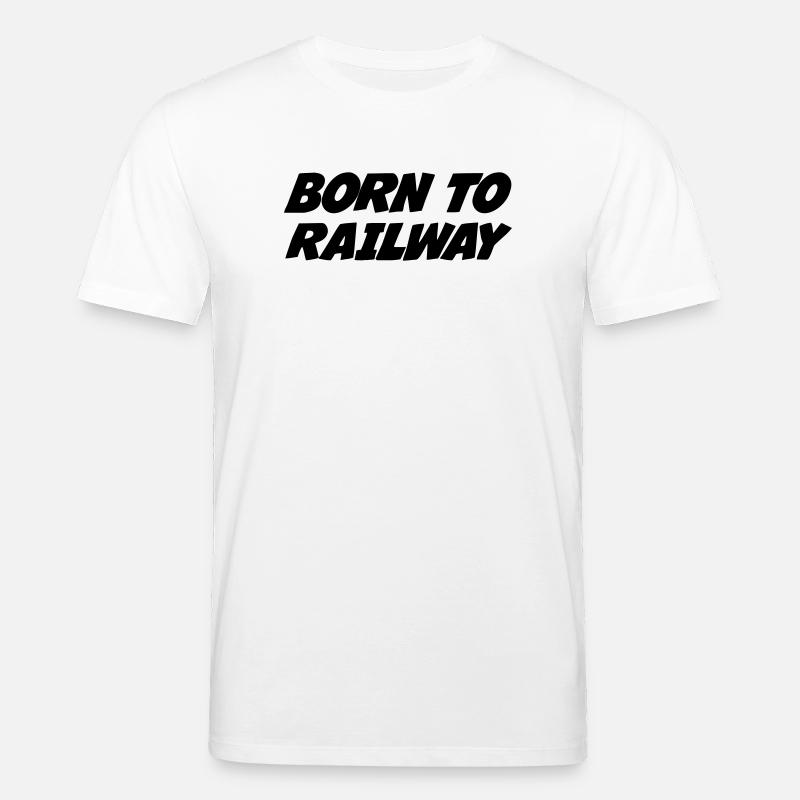 Eisenbahner / Eisenbahnen / Eisenbahn / Bahn - Stanley/Stella Unisex Bio-T-Shirt CREATOR - Weiß