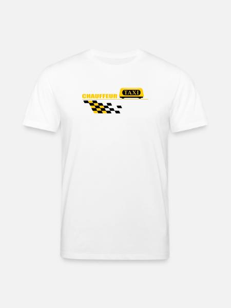 Taxi driver - Stanley/Stella CREATOR Unisex Organic T-Shirt - white