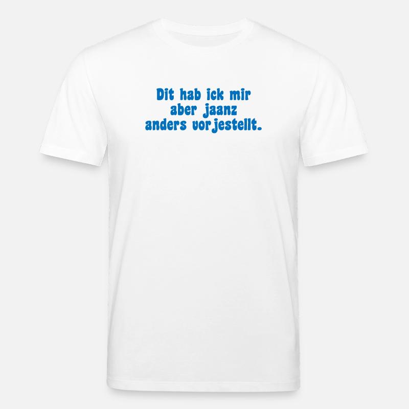 Berliner Icke Spruch - Stanley/Stella Unisex Bio-T-Shirt CREATOR  - Weiß