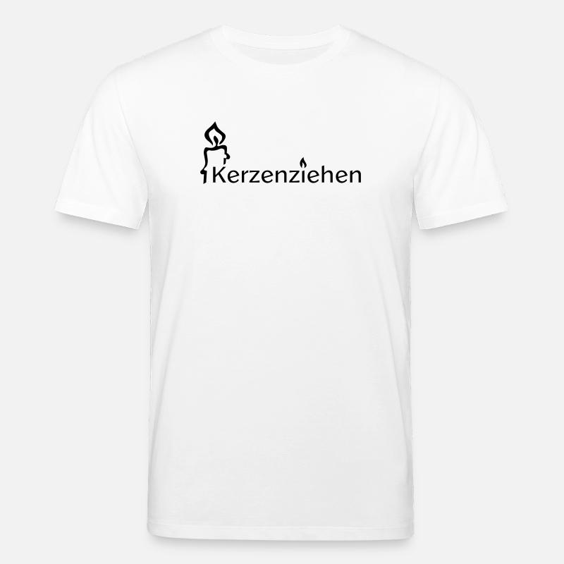 Kerzenziehen - Stanley/Stella Unisex Bio-T-Shirt CREATOR - Weiß