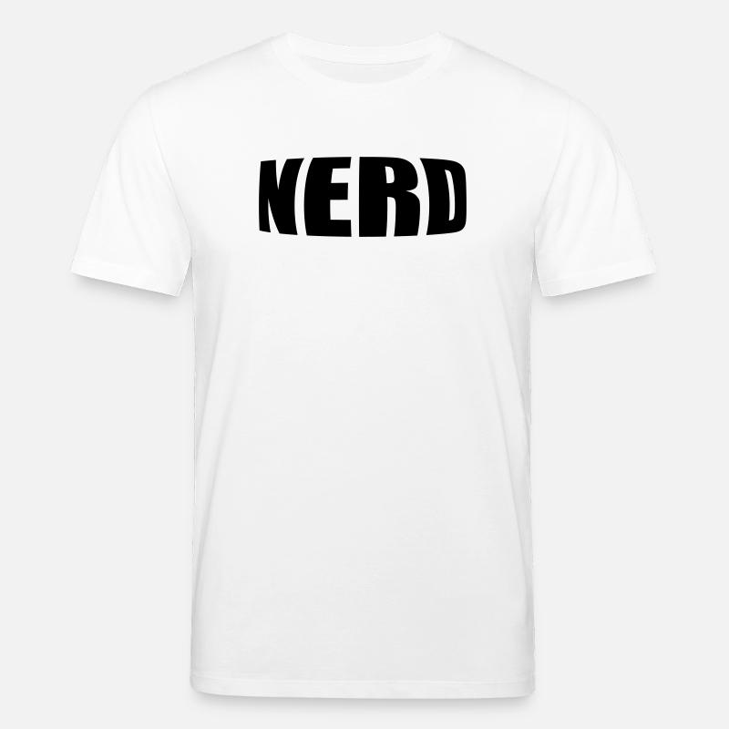 Nerd - T-shirt bio CREATOR Stanley/Stella Unisexe - blanc