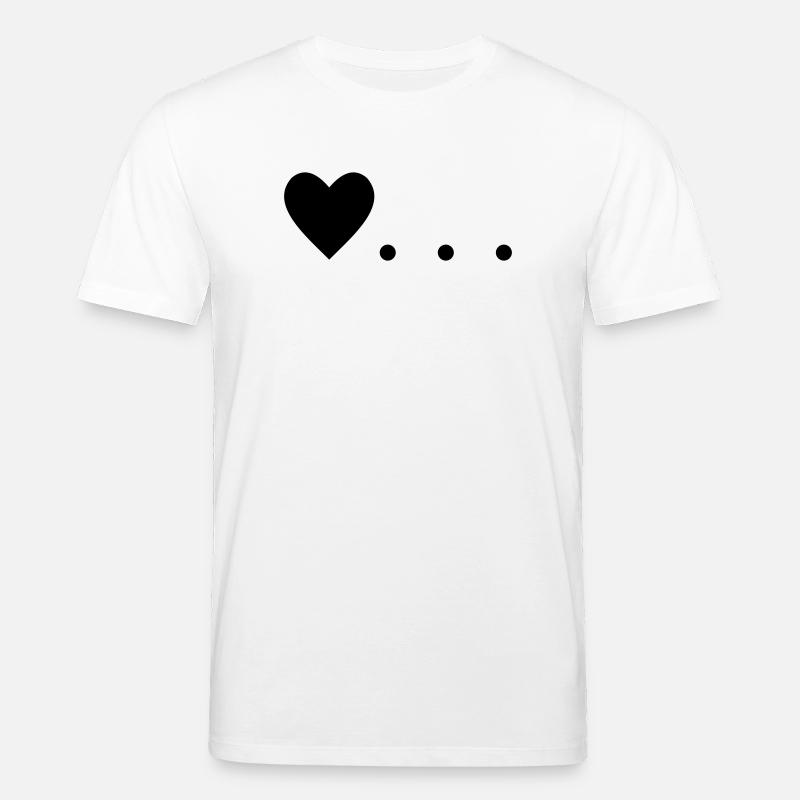 L’amour, c’est... Cœur - T-shirt bio CREATOR Stanley/Stella Unisexe - blanc