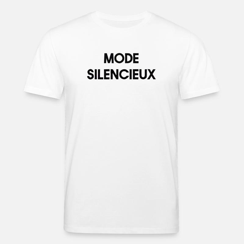 Stille Mode – Minimalismus & Moderne Ruhe - Stanley/Stella Unisex Bio-T-Shirt CREATOR  - Weiß