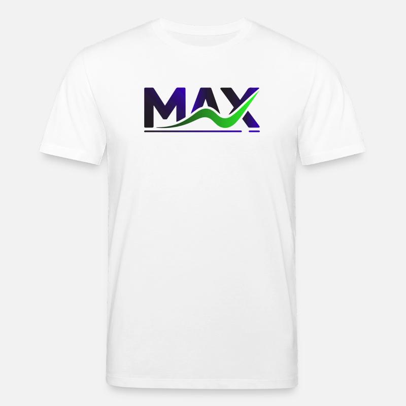 MAX Wave Gradient Logo Tee - Stanley/Stella Unisex Bio-T-Shirt CREATOR  - Weiß