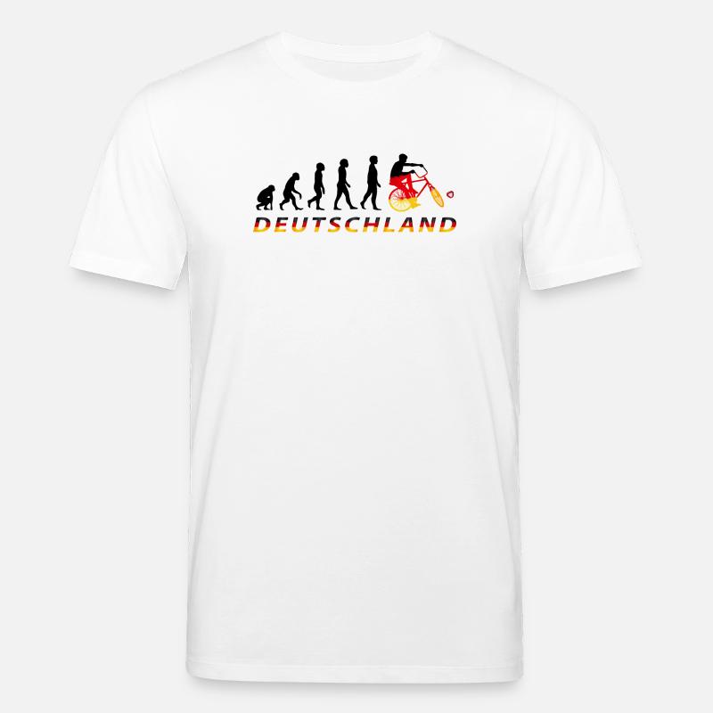 Cyclisme, Cyclball, Cyclisme en salle, Évolution - T-shirt bio CREATOR Stanley/Stella Unisexe - blanc