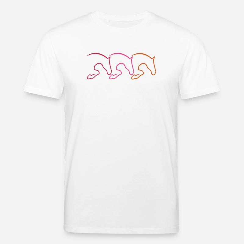 Springpferd - Stanley/Stella Unisex Bio-T-Shirt CREATOR  - Weiß