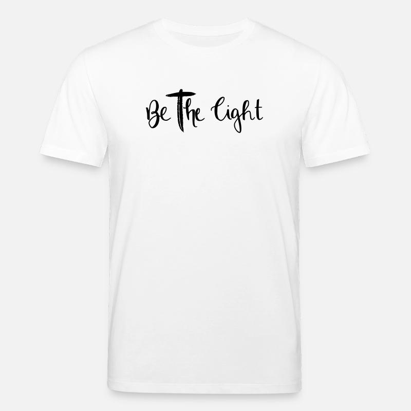 be the light - Stanley/Stella Unisex Bio-T-Shirt CREATOR  - Weiß