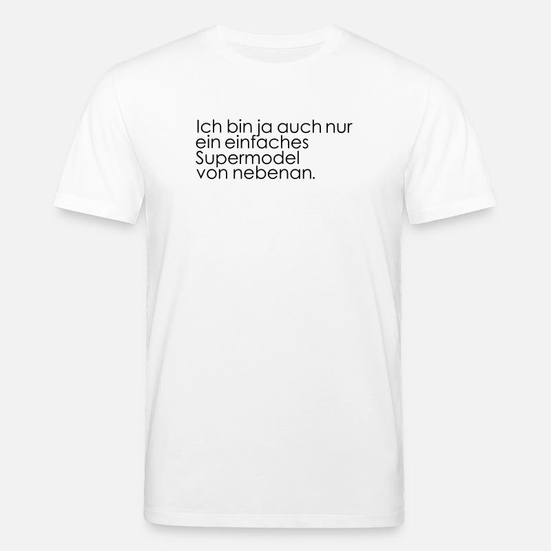 Supermodel d’à côté - T-shirt bio CREATOR Stanley/Stella Unisexe - blanc
