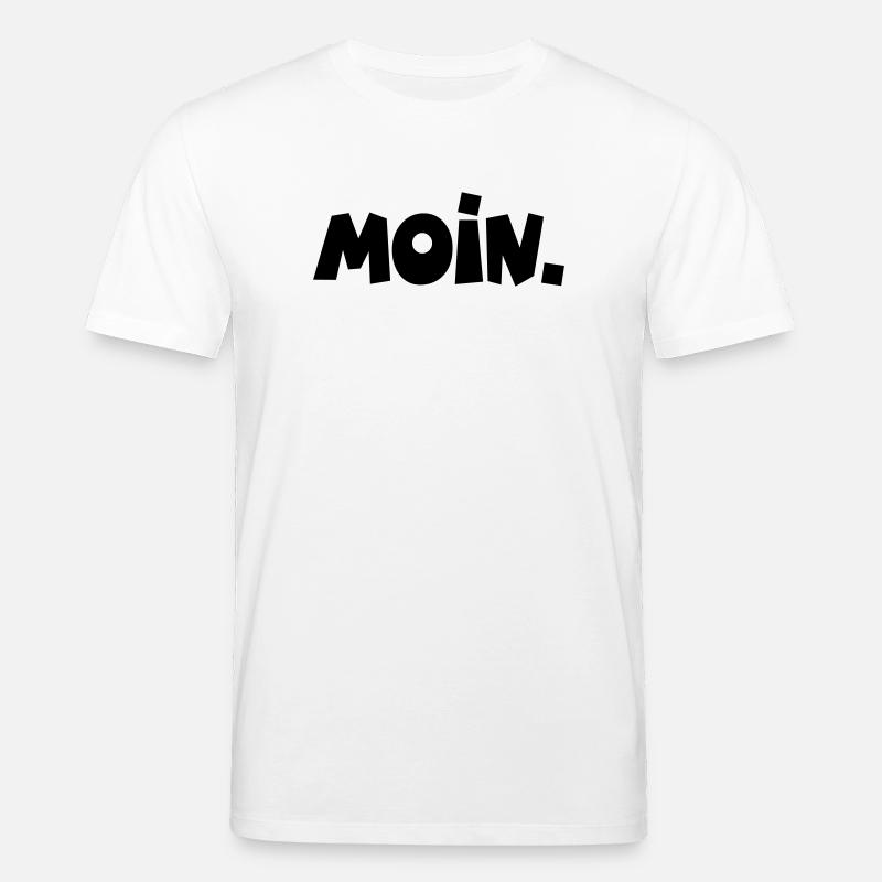 Moin. - Stanley/Stella Unisex Bio-T-Shirt CREATOR  - Weiß