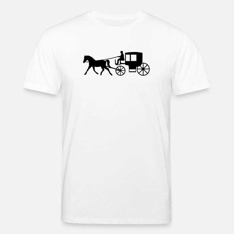 kutsche kutscher transport - Stanley/Stella Unisex Bio-T-Shirt CREATOR  - Weiß