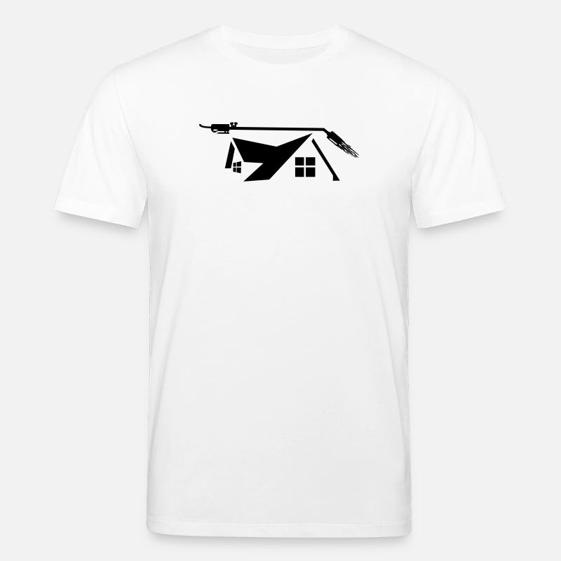 Hausdachdecker Gasbrenner - Stanley/Stella Unisex Bio-T-Shirt CREATOR  - Weiß