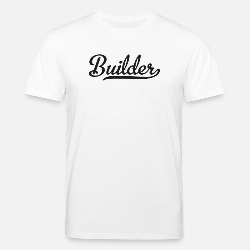 Builder - Stanley/Stella CREATOR Unisex Organic T-Shirt - white