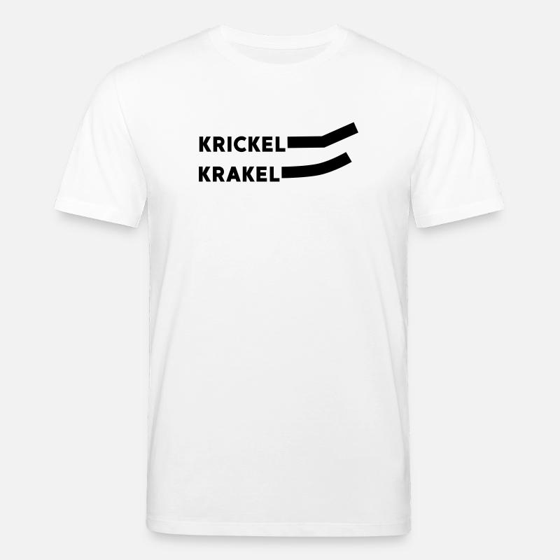 Krickle Scribble - T-shirt bio CREATOR Stanley/Stella Unisexe - blanc