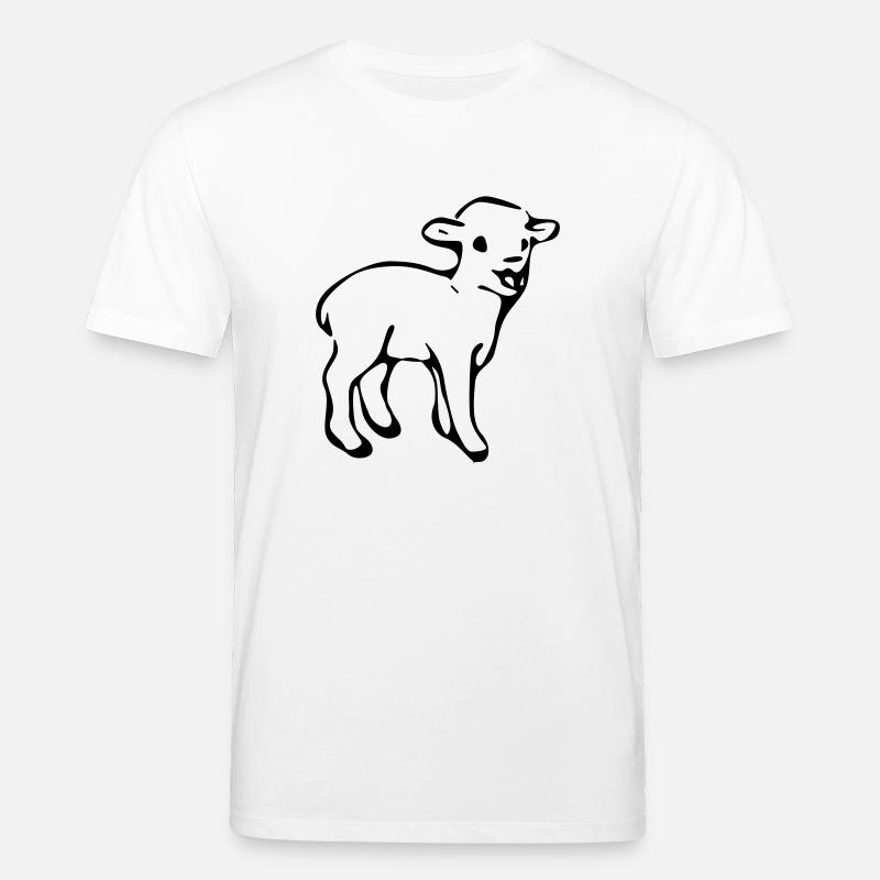 Lamm - Stanley/Stella Unisex Bio-T-Shirt CREATOR  - Weiß