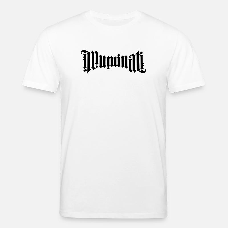 Ambigramm Illuminati - Stanley/Stella Unisex Bio-T-Shirt CREATOR  - Weiß