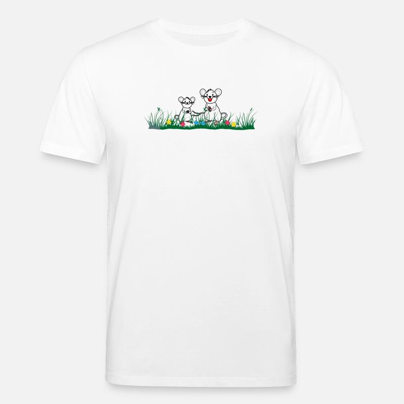 im Gras - Stanley/Stella Unisex Bio-T-Shirt CREATOR  - Weiß