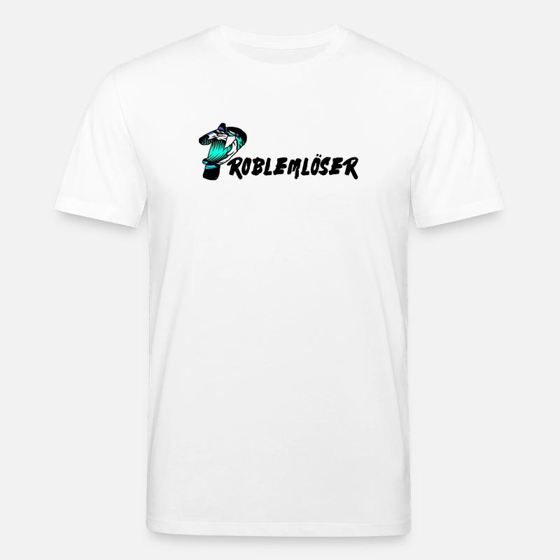 Texte de résolution de problèmes - T-shirt bio CREATOR Stanley/Stella Unisexe - blanc