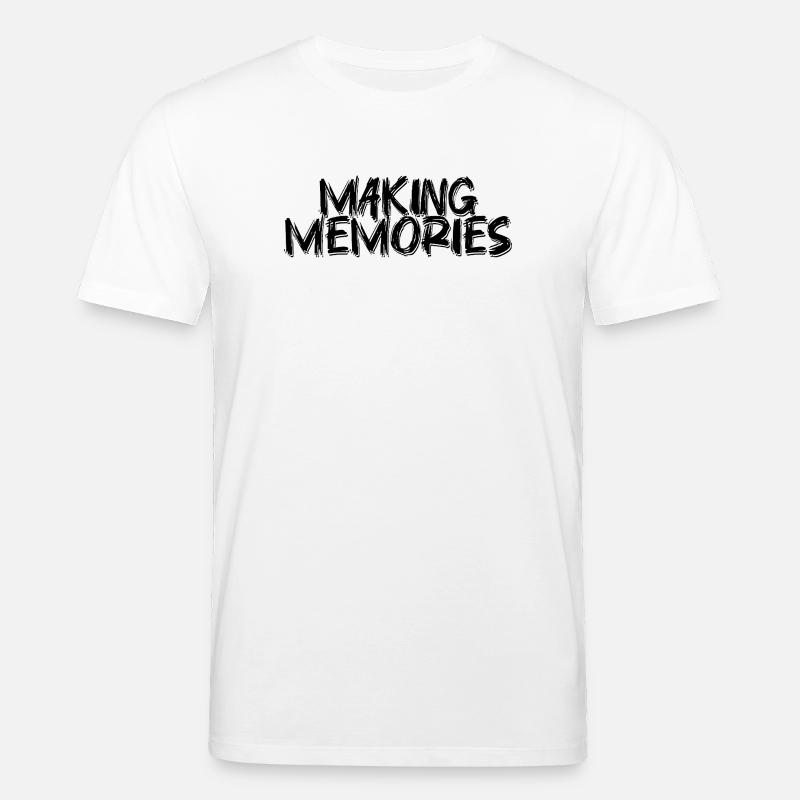 Création de souvenirs : conception d’écriture manuscrite - T-shirt bio CREATOR Stanley/Stella Unisexe - blanc