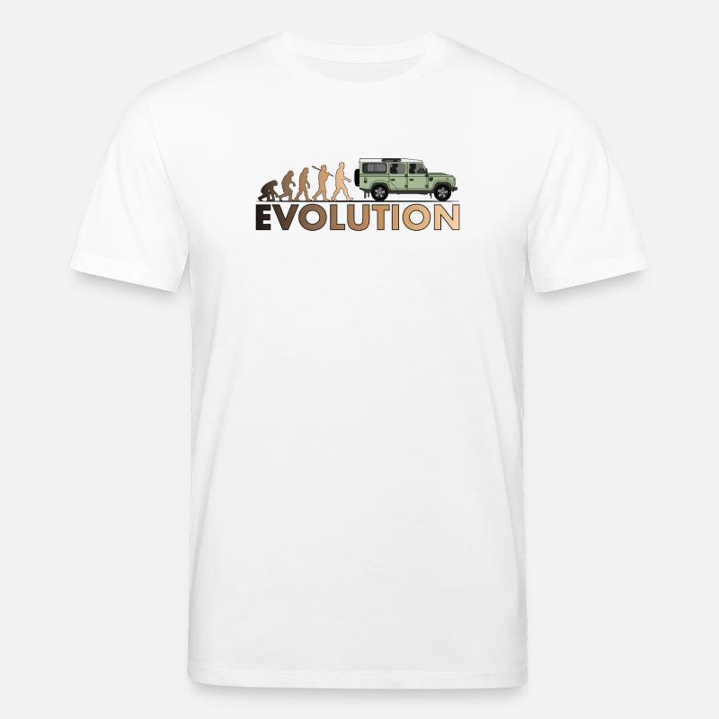 Defender 110 Evolution - Stanley/Stella CREATOR Unisex Organic T-Shirt - white