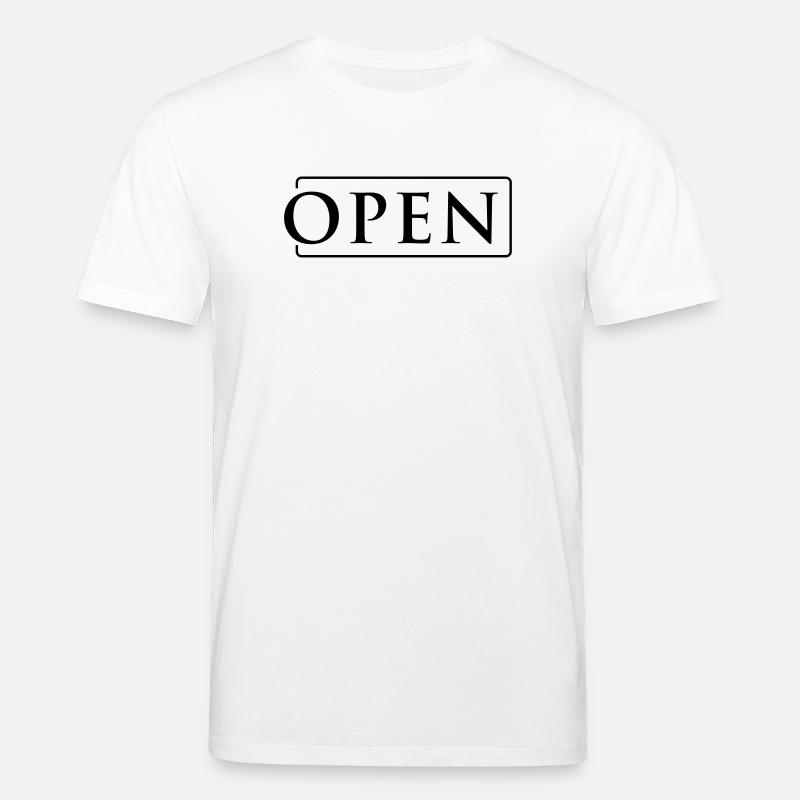 OUVERT dans le cadre - T-shirt bio CREATOR Stanley/Stella Unisexe - blanc