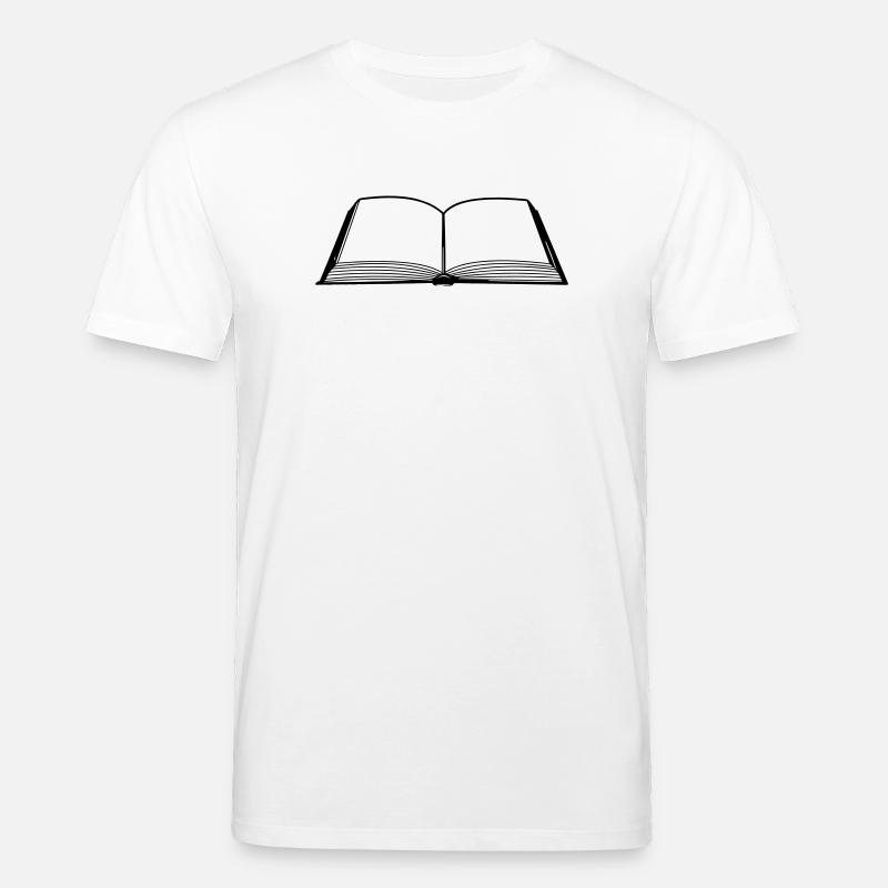 Buch leeren - Stanley/Stella Unisex Bio-T-Shirt CREATOR  - Weiß