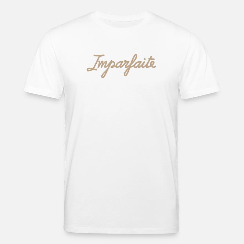 Imperfect – Einzigartig und stolz darauf - Stanley/Stella Unisex Bio-T-Shirt CREATOR  - Weiß