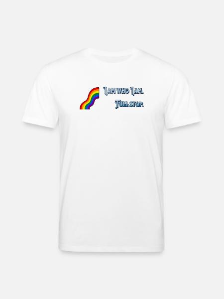 I am what I am - Stanley/Stella CREATOR Unisex Organic T-Shirt - white