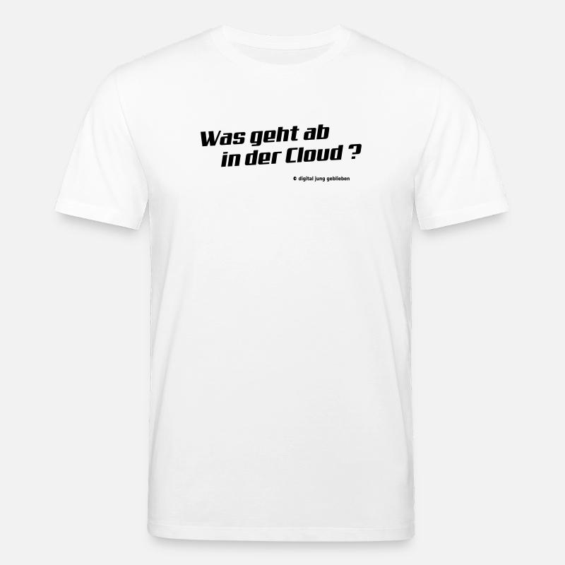 Cloud - Stanley/Stella Unisex Bio-T-Shirt CREATOR  - Weiß