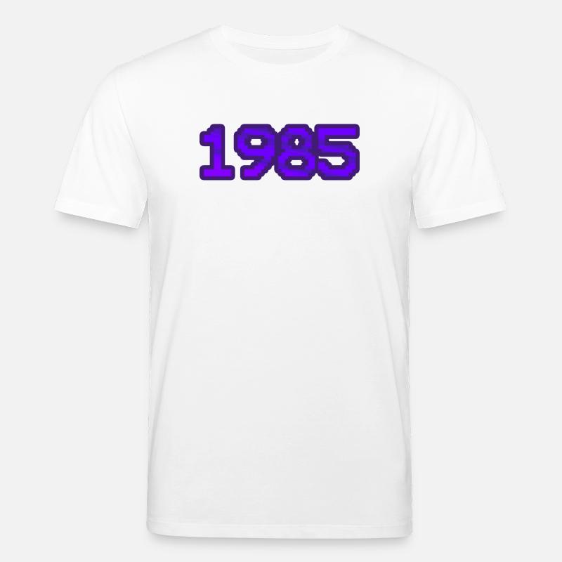Nerd 1985 - Stanley/Stella Unisex Bio-T-Shirt CREATOR - Weiß