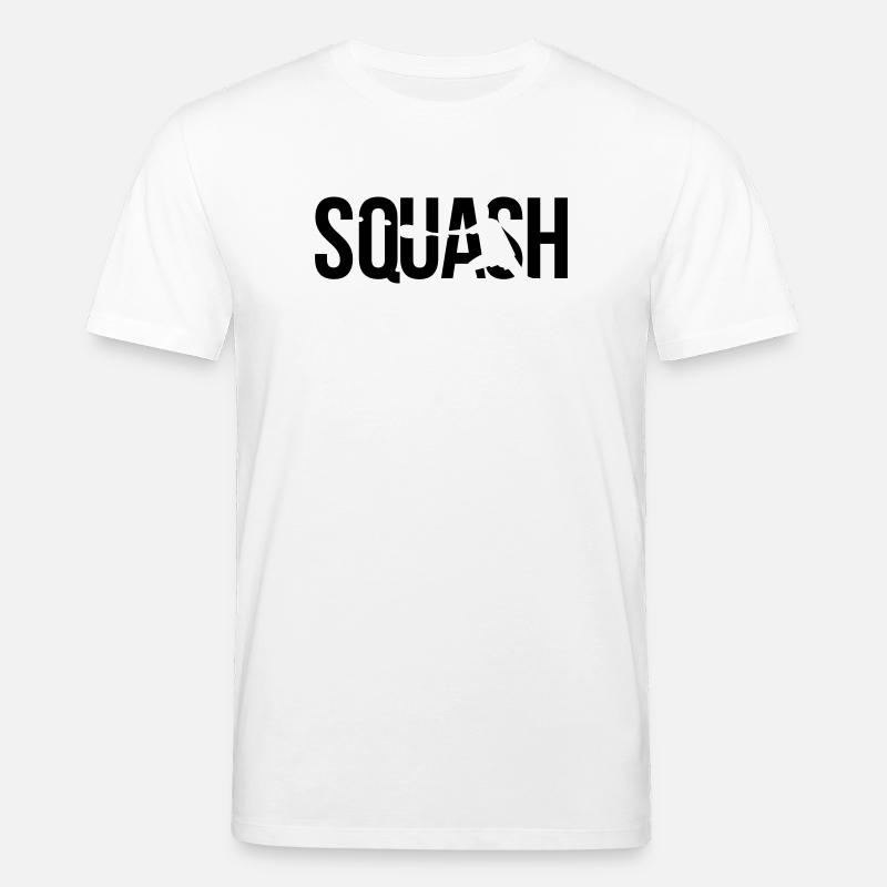 squash tennis - Stanley/Stella Unisex Bio-T-Shirt CREATOR  - Weiß