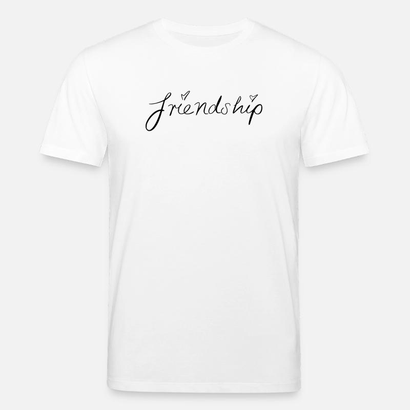 friendship - Stanley/Stella Unisex Bio-T-Shirt CREATOR  - Weiß