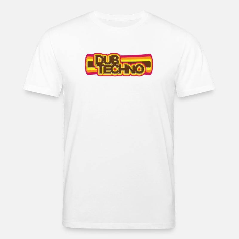 Dub Techno Retro Psychedelia - Stanley/Stella Unisex Bio-T-Shirt CREATOR  - Weiß