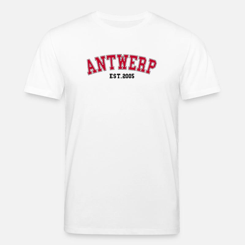 Antwerpen Est. 2005 - Stanley/Stella Unisex Bio-T-Shirt CREATOR  - Weiß