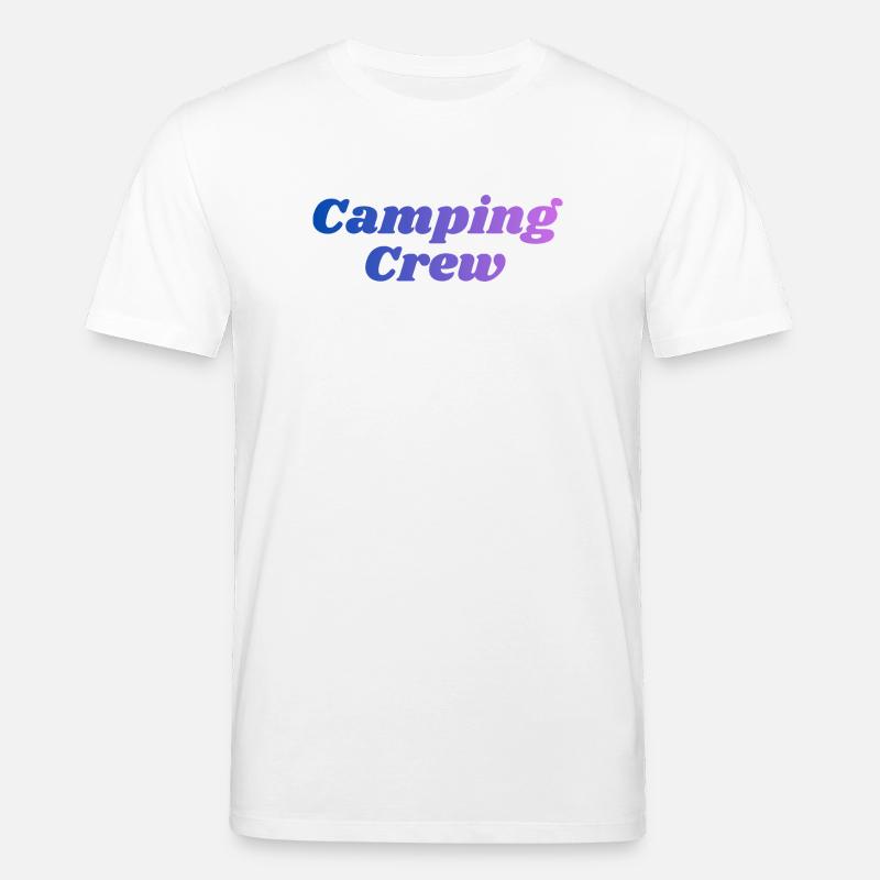 Équipe de camping - T-shirt bio CREATOR Stanley/Stella Unisexe - blanc